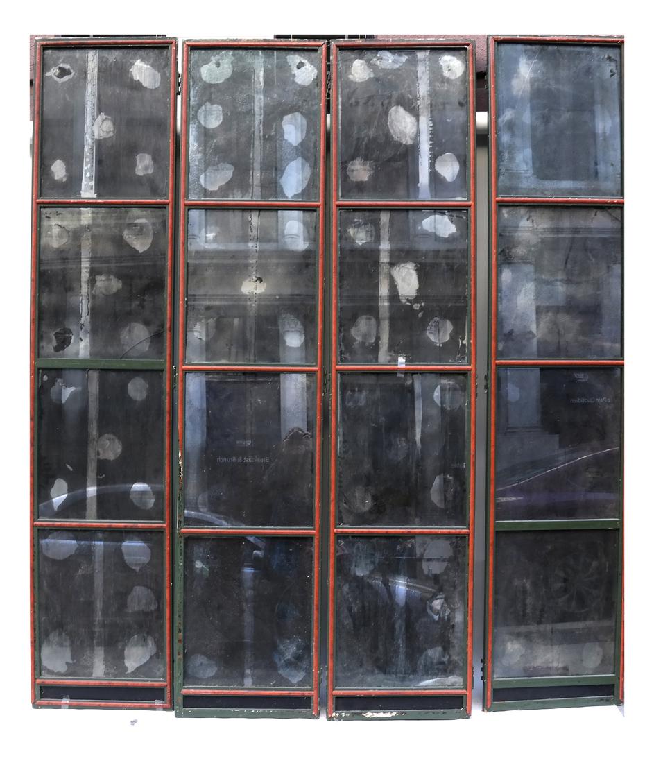 Four Vintage Mirrored  Floor Screens (1 of 10)