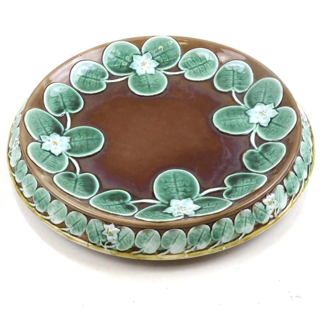 Majolica Serving Dish (1 of 5)