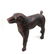 Folk Art -Style Carved Dog Figure