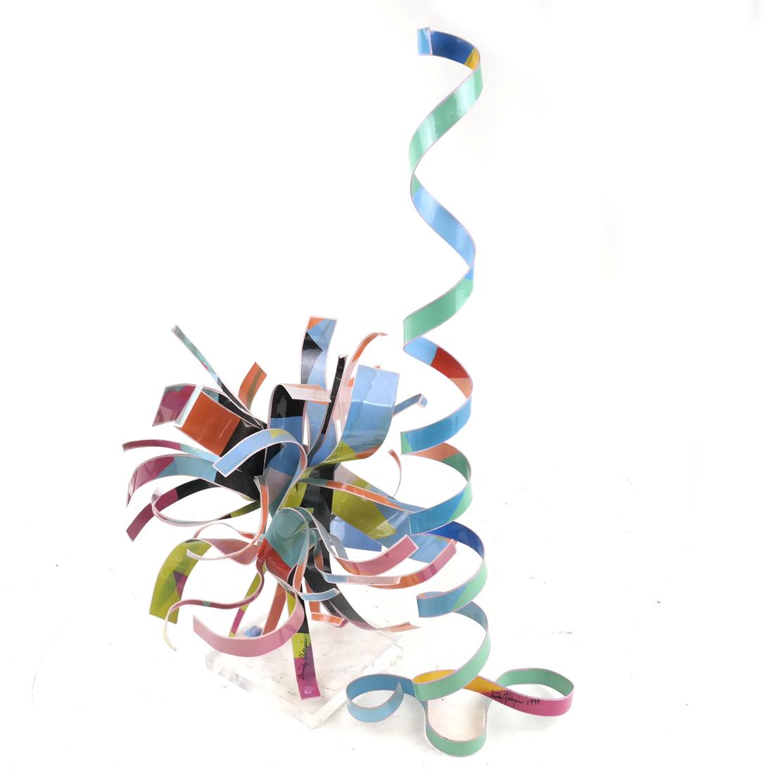 Two Dorothy Gillespie Metal Sculptures (1 of 5)