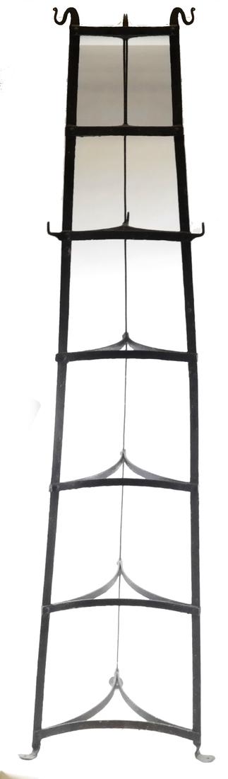 Black Iron 7-Tier European Pot Stand (1 of 5)