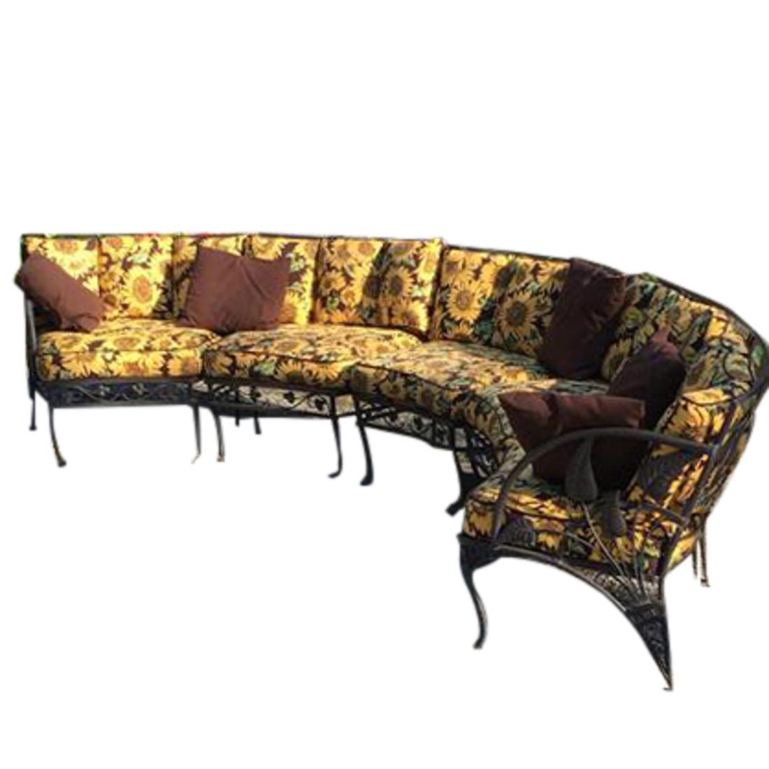 4 Piece Patio Set, Style of John Salterini (1 of 8)