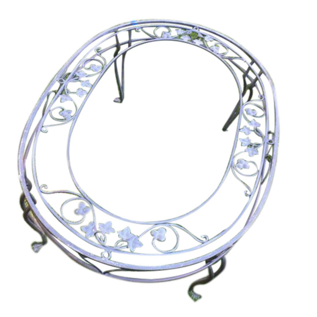 Outdoor Cocktail Table, Style of John Salterini (1 of 8)