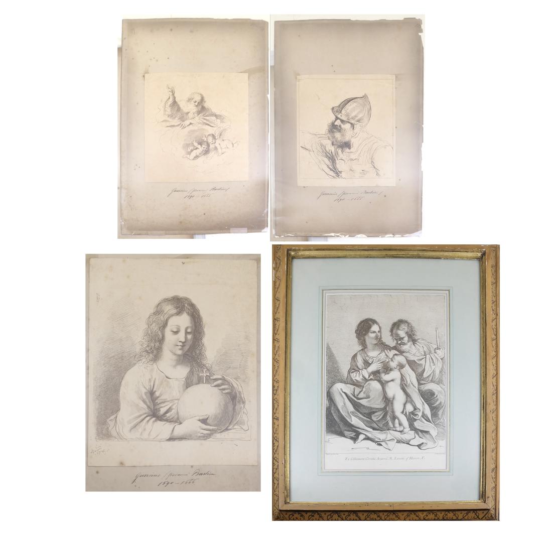 Group of 17th & 18th Century Engravings (1 of 7)