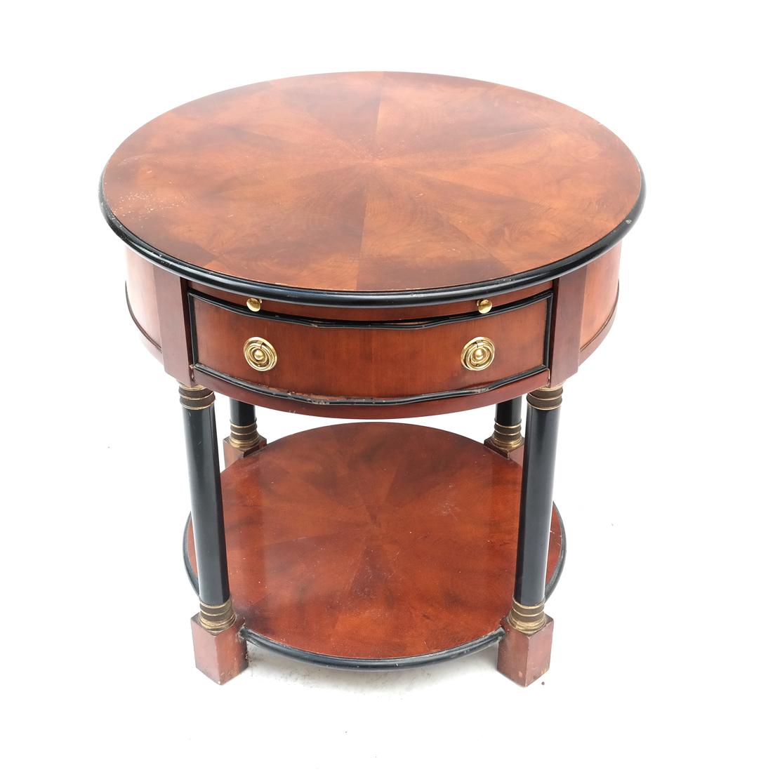 Regency-Style Drum Table (1 of 8)