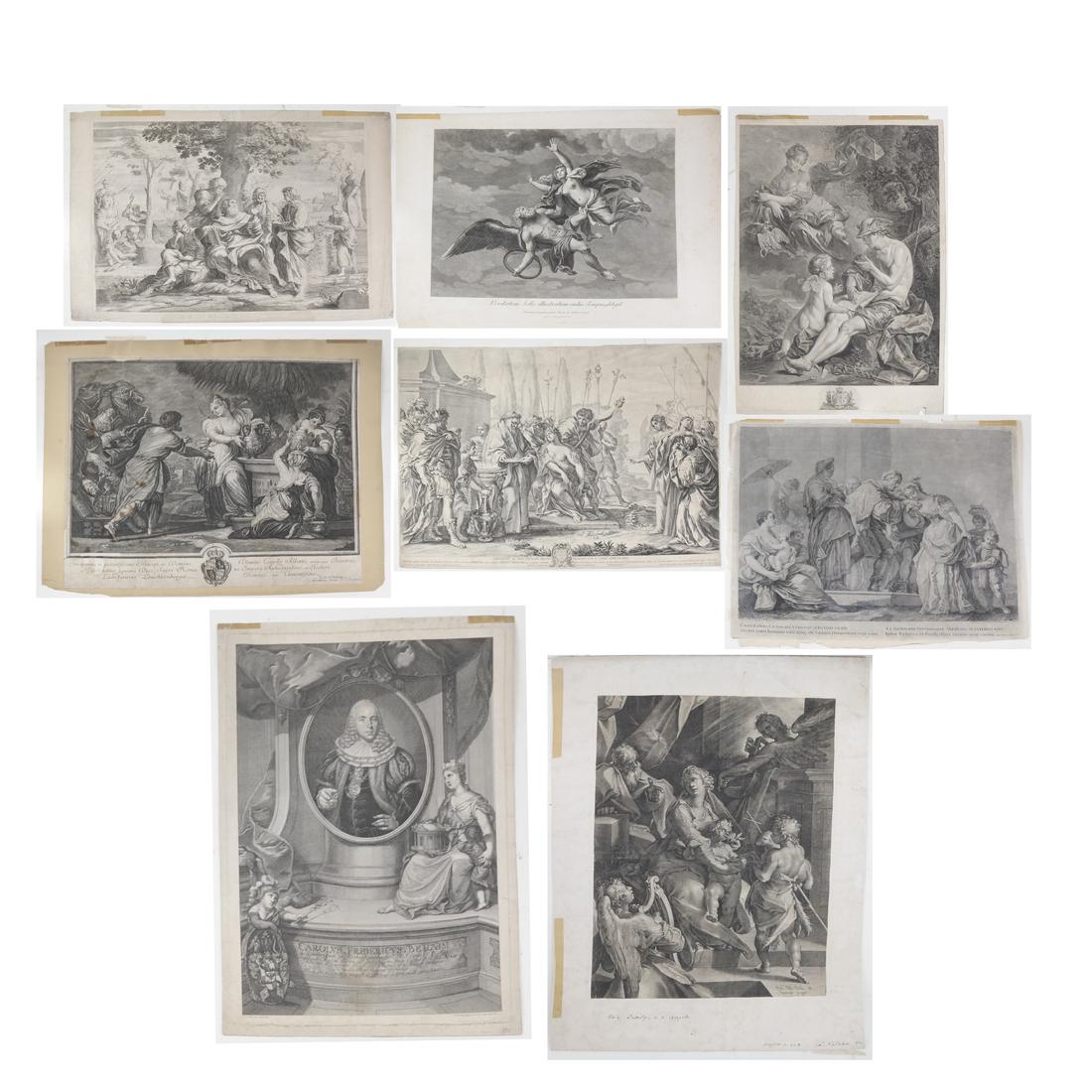 Eight Various Classical Prints (1 of 10)