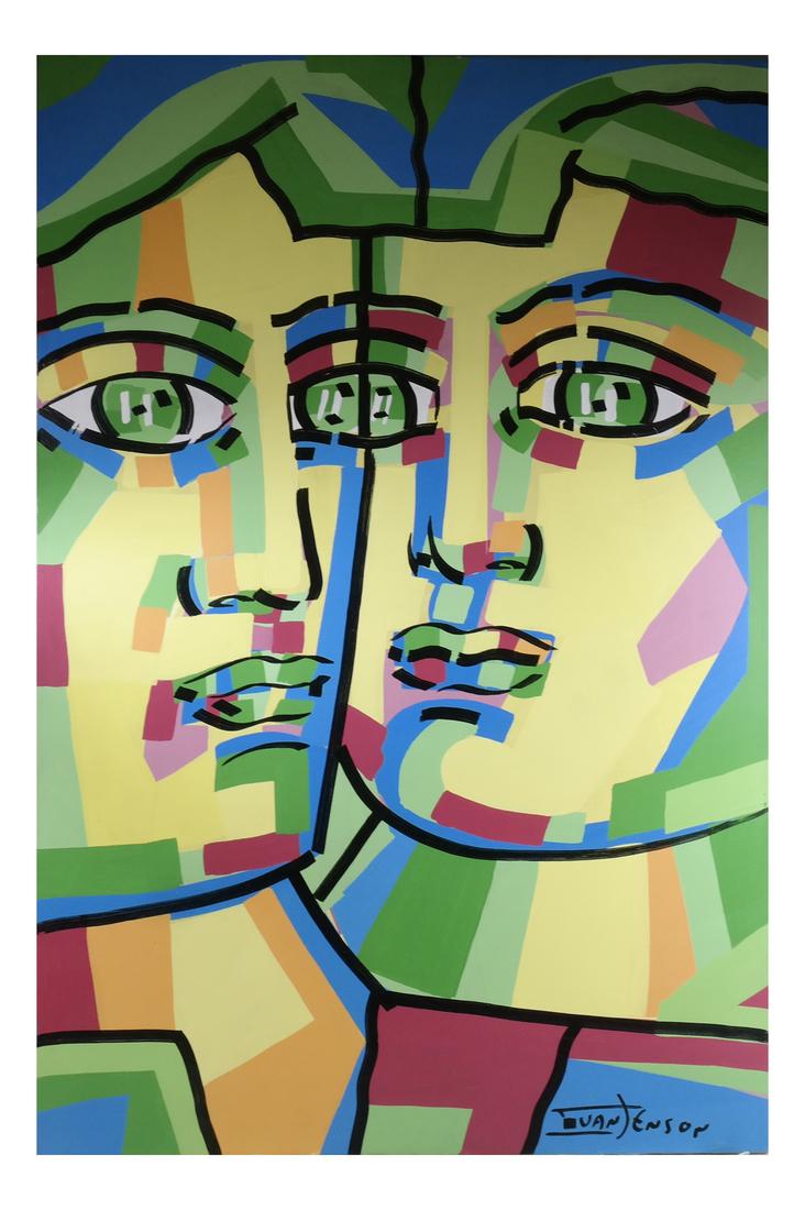 Ivan Jenson, Pop Art, Two Faces (1 of 6)