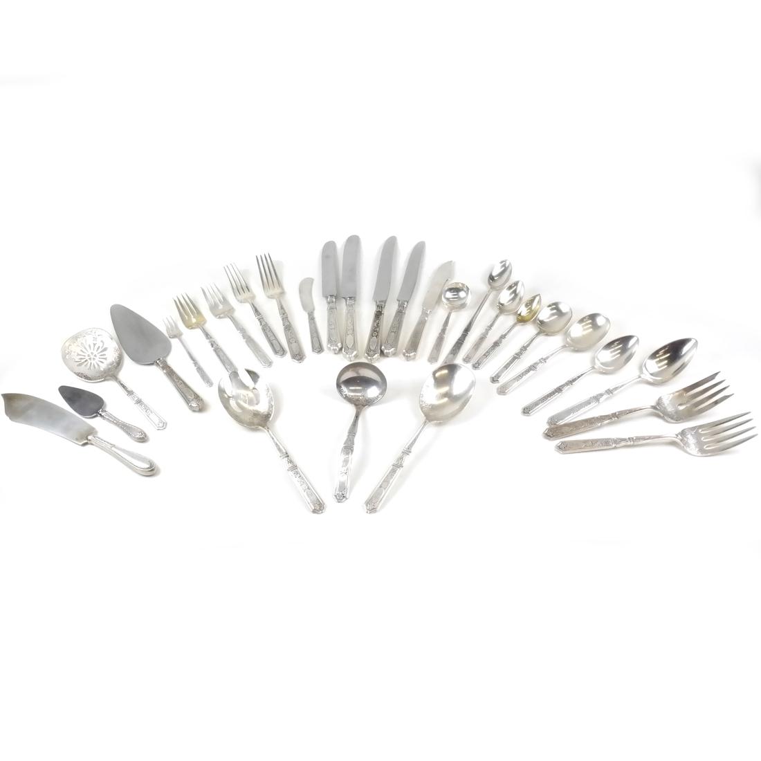 Gorham Mfg. Co. Sterling Extensive Flatware Service (1 of 10)
