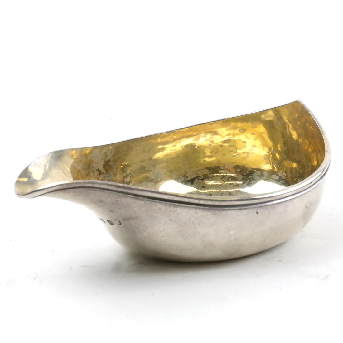 George III Parcel Gilt Sterling Pap Boat (1 of 4)