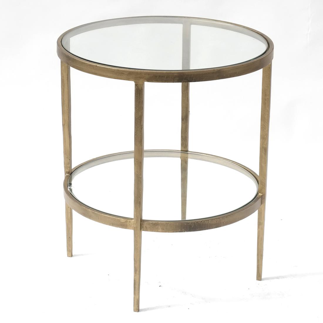 Modern Two-Tier Round Table (1 of 5)