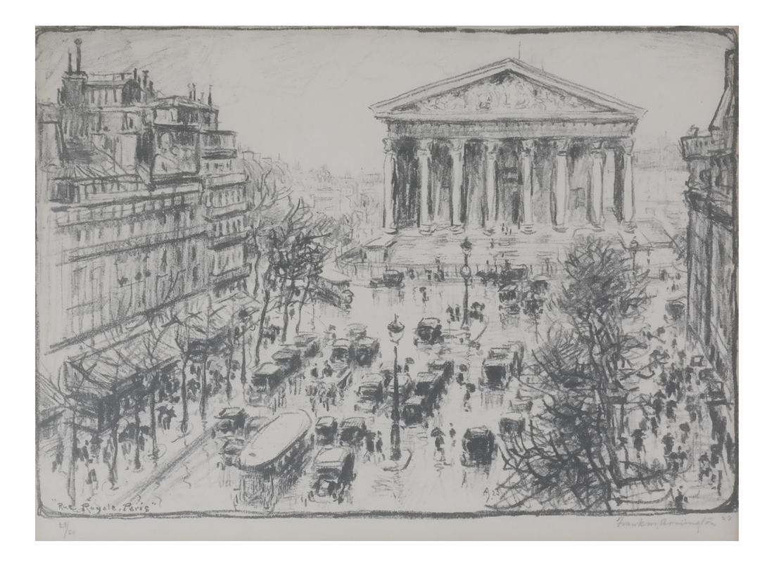 Frank Milton Armington, "Rue Royale, Paris" - Print (1 of 7)