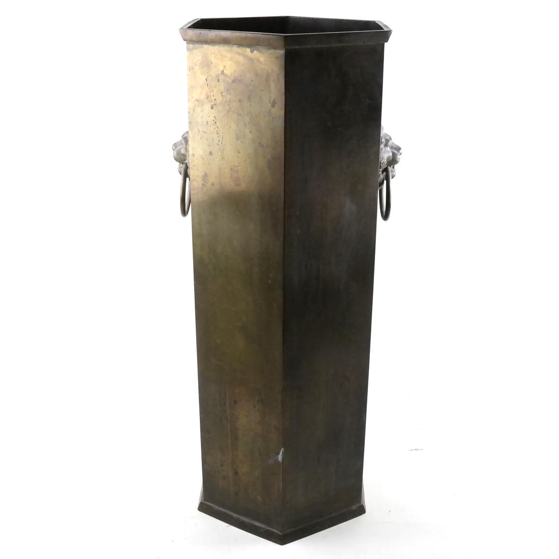 English Copper Umbrella Stand (1 of 4)