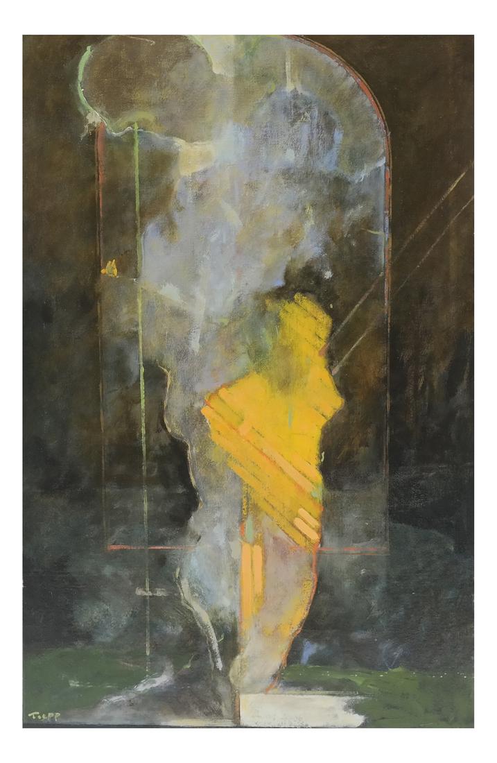 Wayne Toepp (American, 1964-) Figural Abstract O/C (1 of 7)