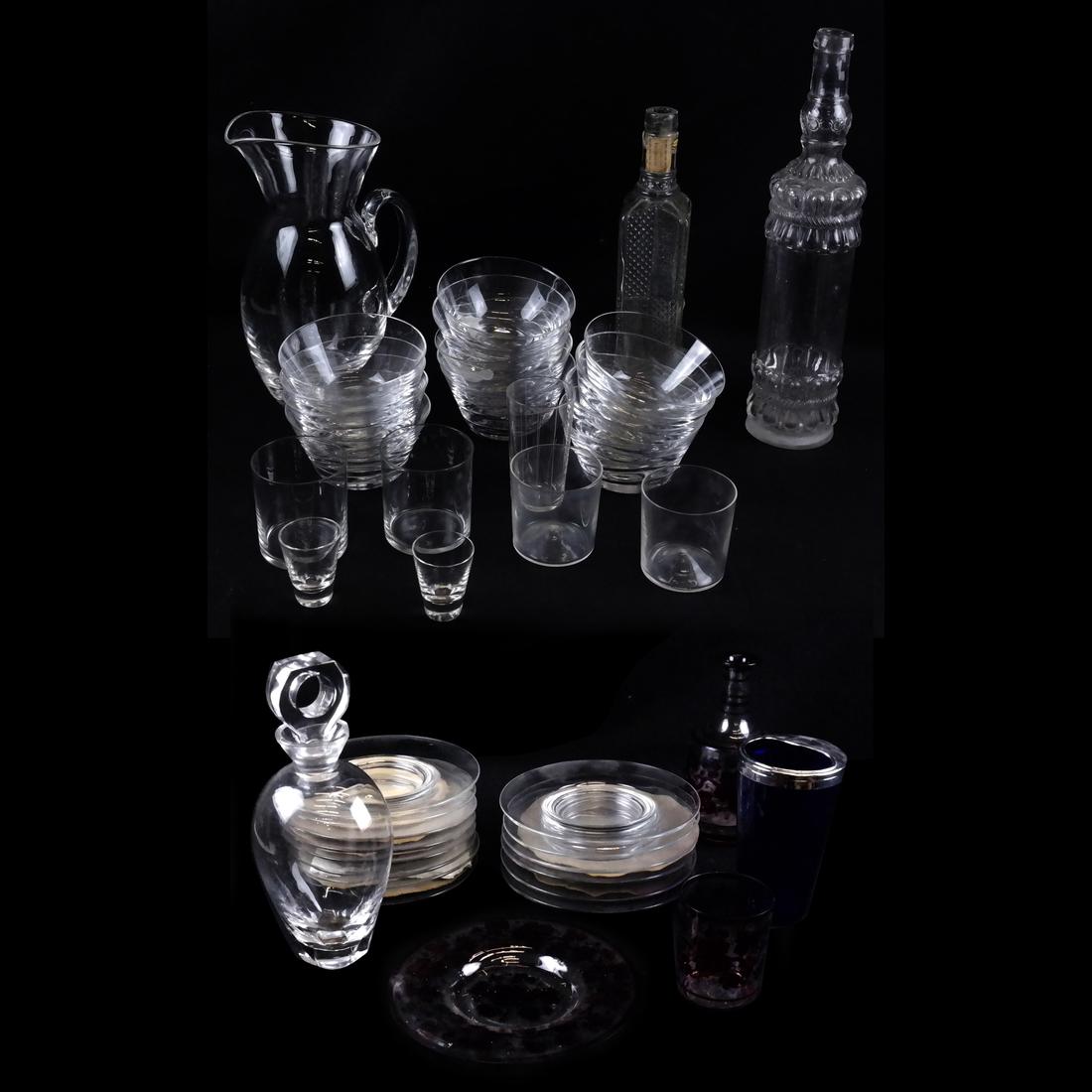 Assorted Glass Table and Bar Articles (1 of 3)