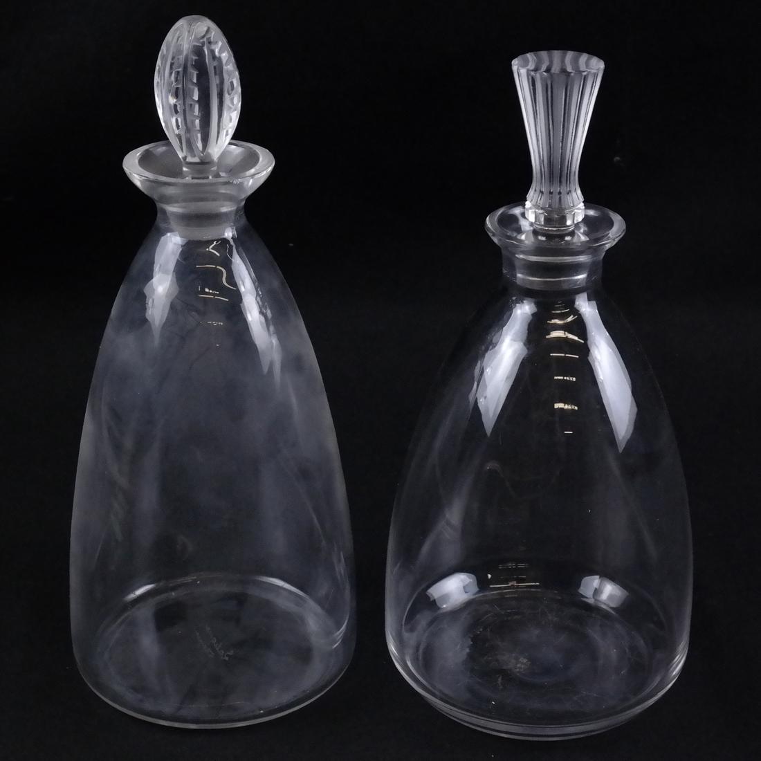 Two Lalique Glass Decanters (1 of 6)
