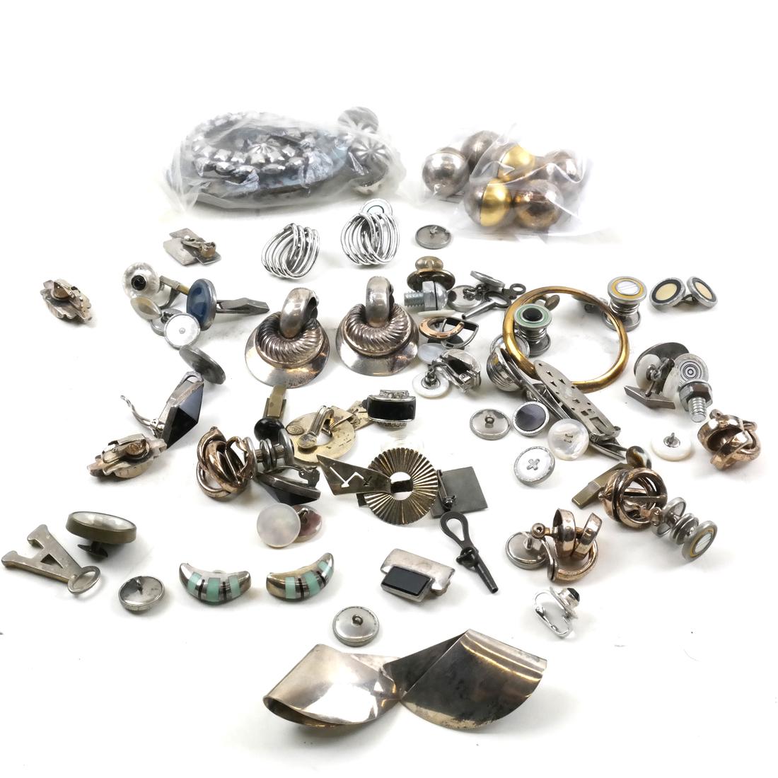 70+ Pieces Costume Jewelry Including Sterling (1 of 4)