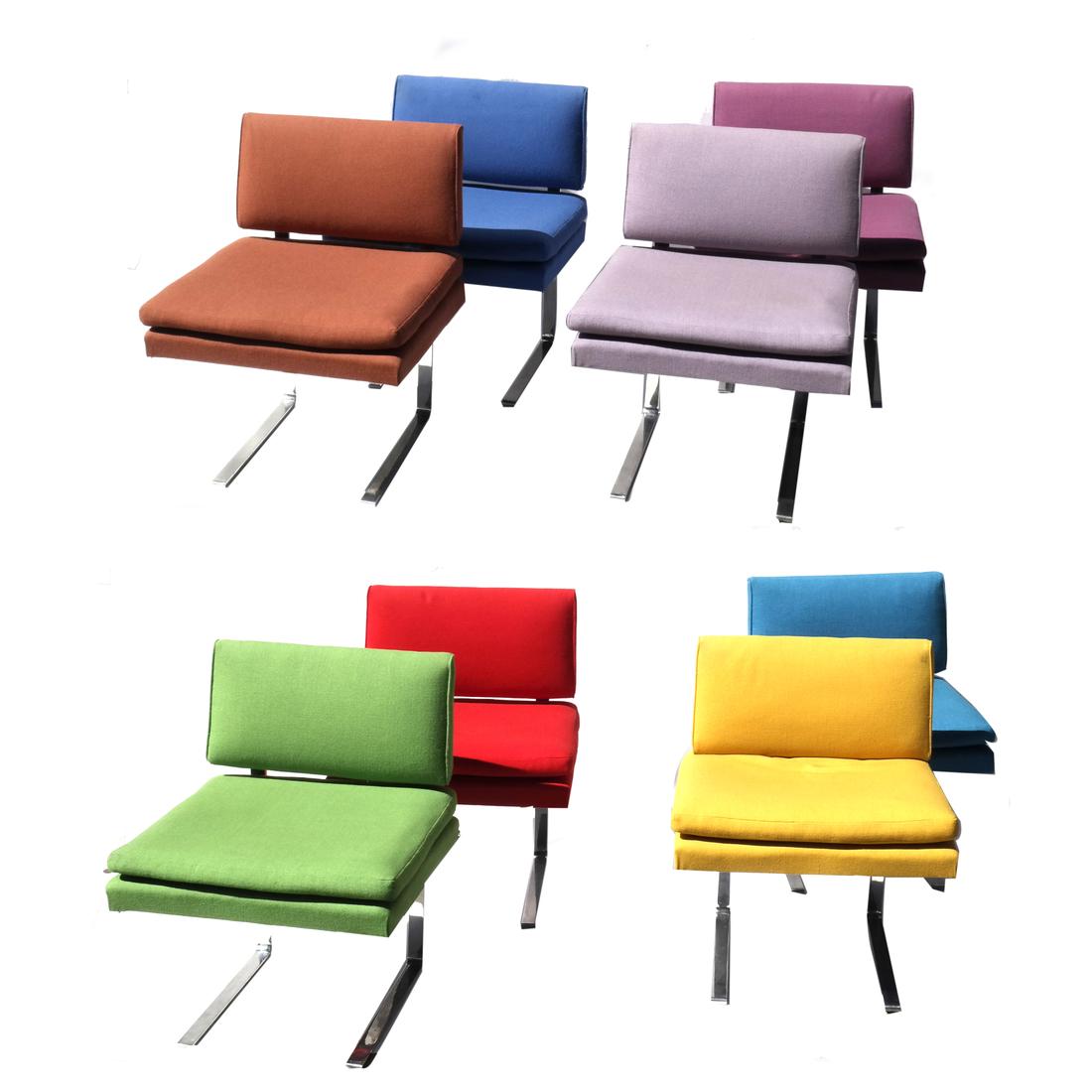 Set of 8 Mid-Century Modern Dining Chairs (1 of 12)