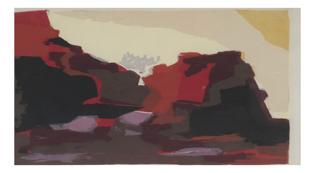 Riva Helford Abstract Print Signed (1 of 5)