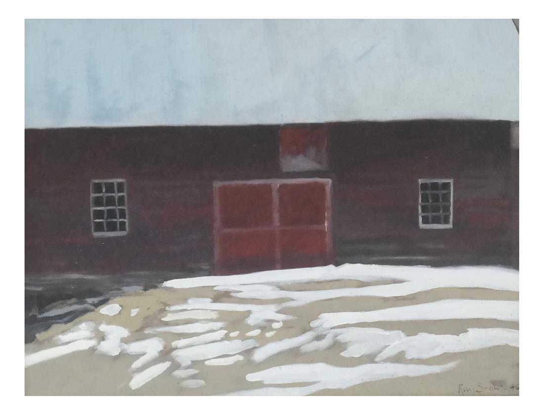 Roy Brown, "Wheeloch Farm" Oil on Canvas (1 of 4)