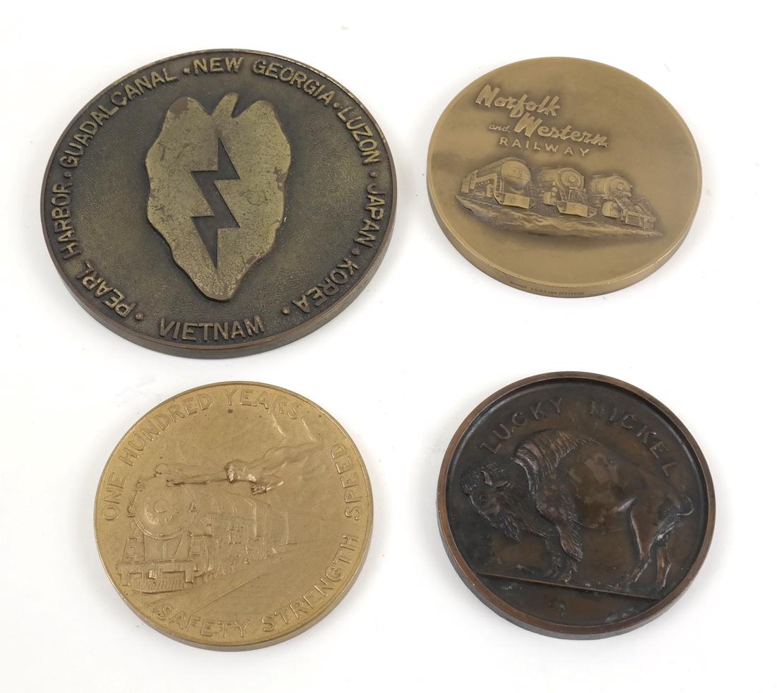 Group of Four Bronze Medals (1 of 7)