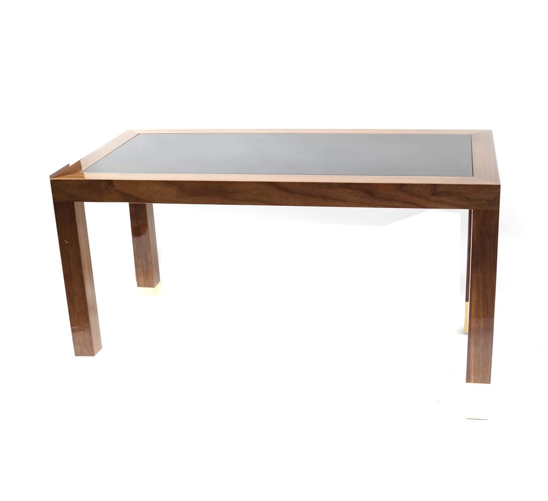 Contemporary Lacquer Two-Tone Desk (1 of 6)