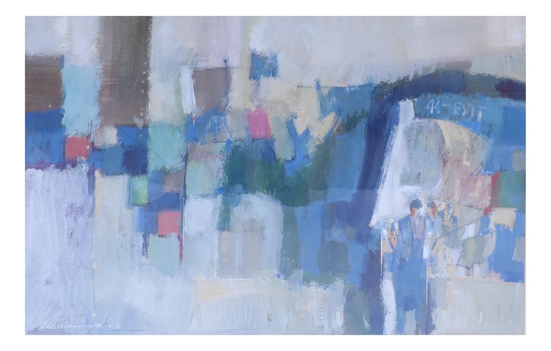 Maximino, Abstract City Street Scene (1 of 6)