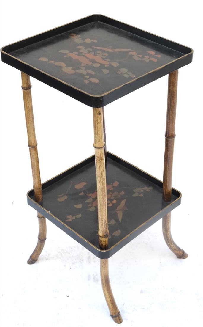 Chinoiserie Two-Tier Stand (1 of 5)