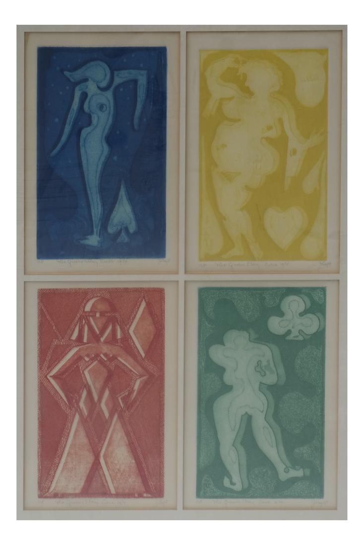 J Saght Four Figures, Artist's Proof (1 of 7)