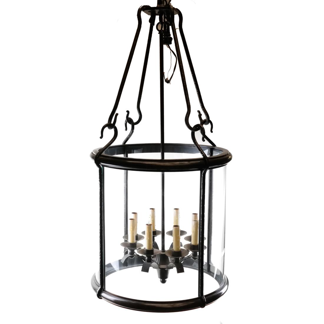 Contemporary Iron Light Fixture (1 of 6)