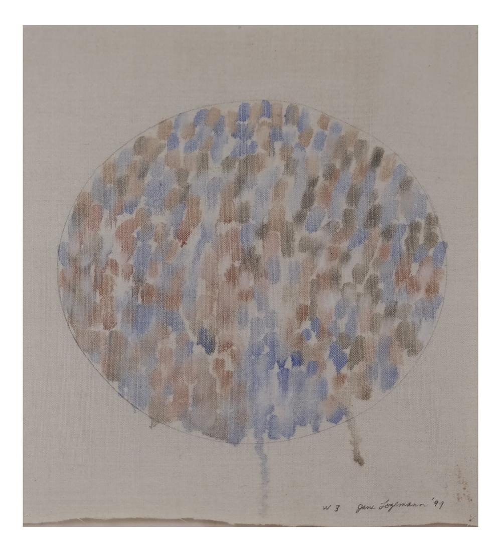 Jane Logemann, W-3, Framed Mixed Media Abstract Picture (1 of 8)