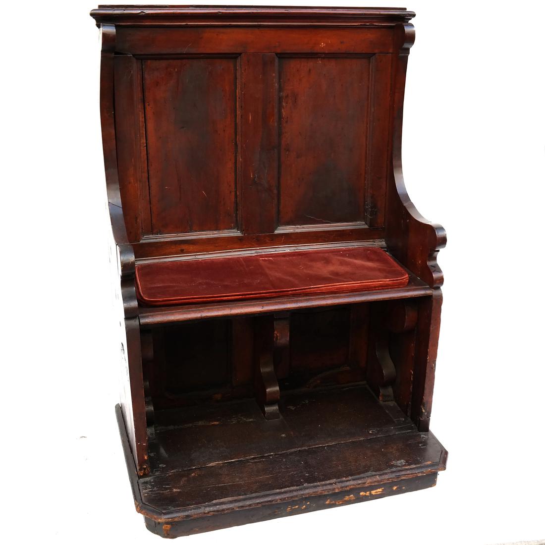 Antique Continental Settle - Bench (1 of 9)