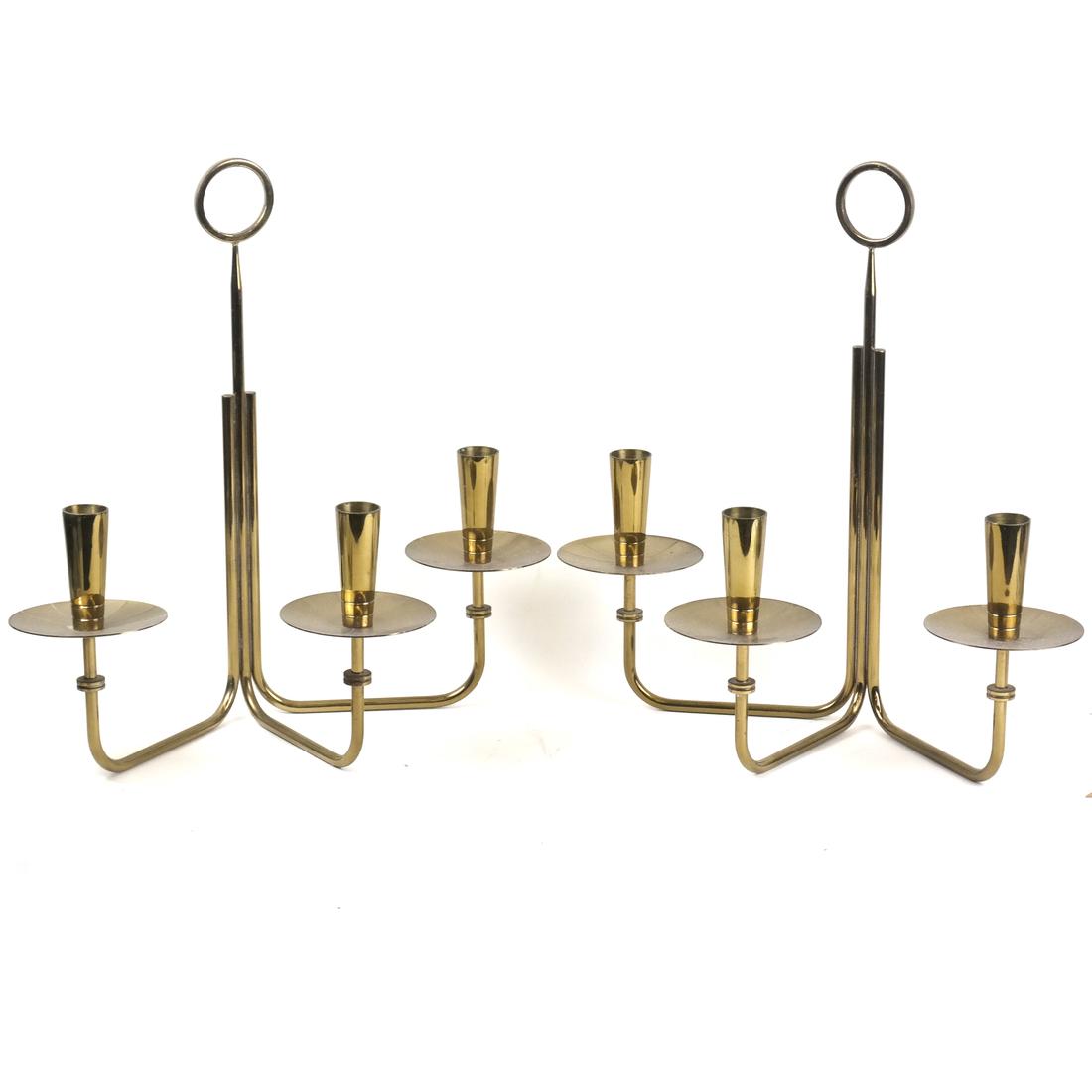 Pair of Tommi Parzinger Design Sconces (1 of 5)