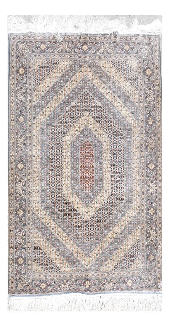 Persian Woven Silk Rug (1 of 7)