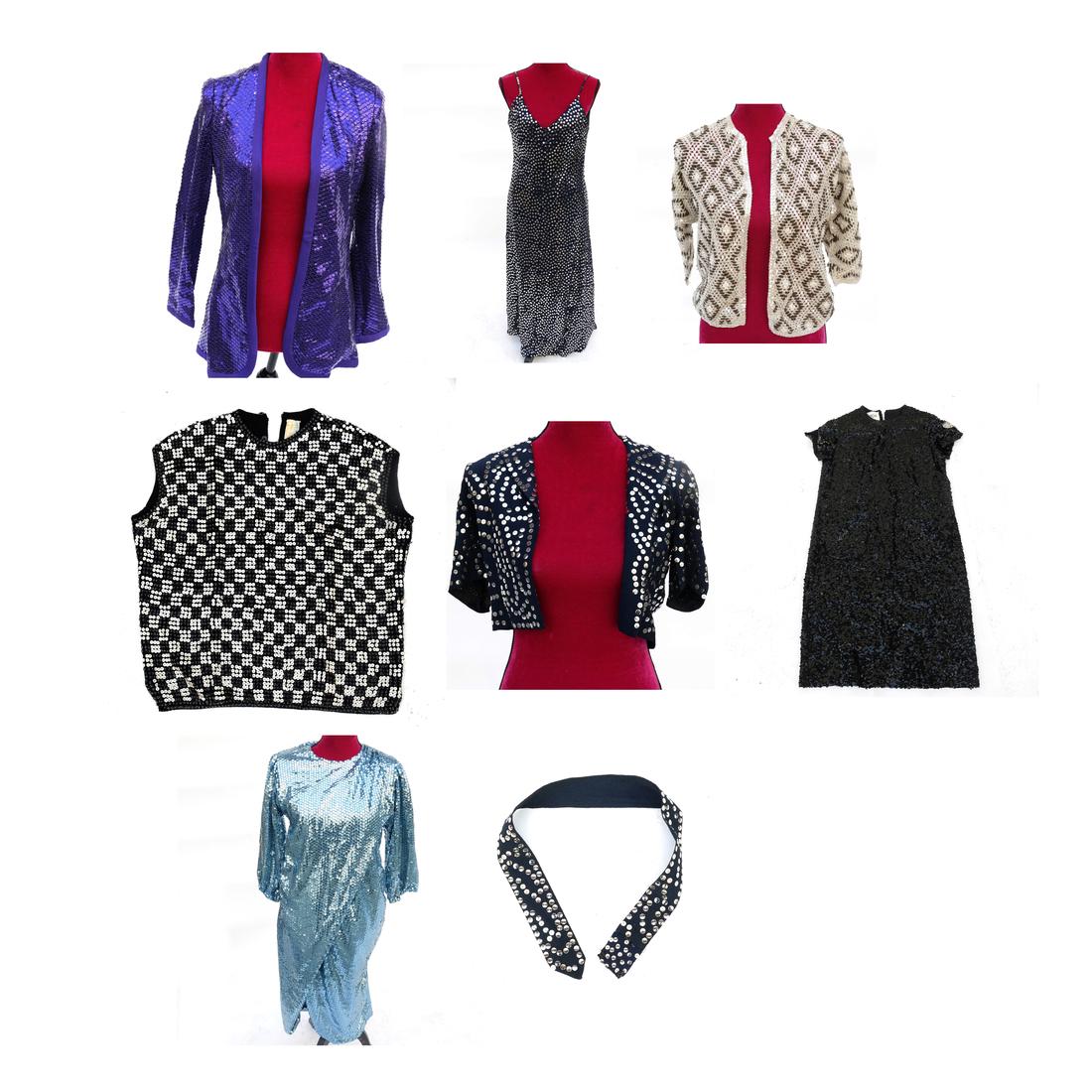 Women's Vintage Sequin Garments (1 of 10)