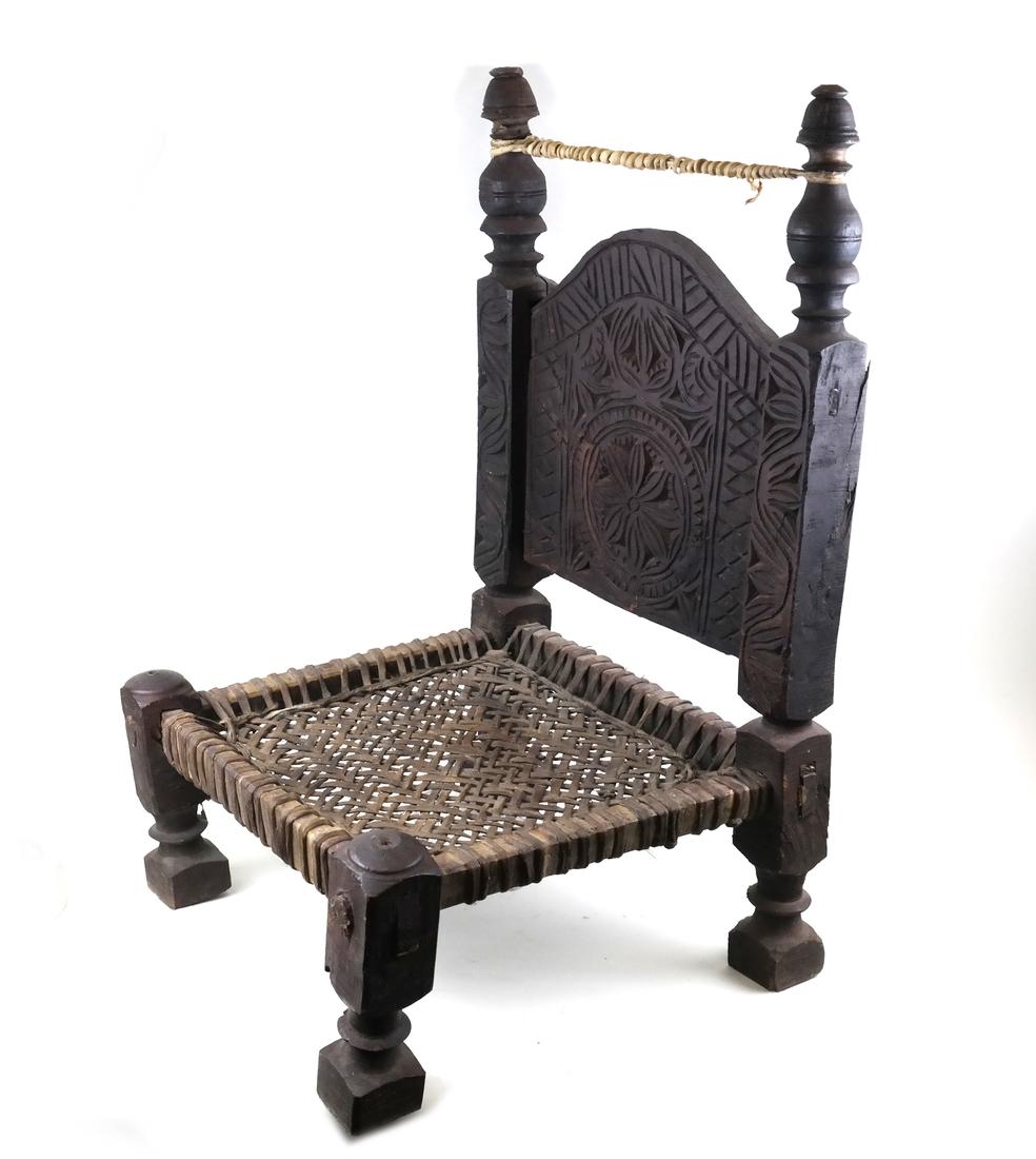 Antique Continental Low Chair (1 of 7)