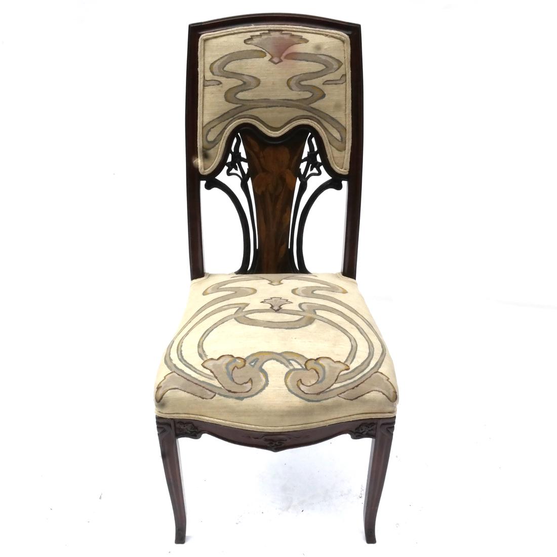 Art Nouveau Side Chair (1 of 8)