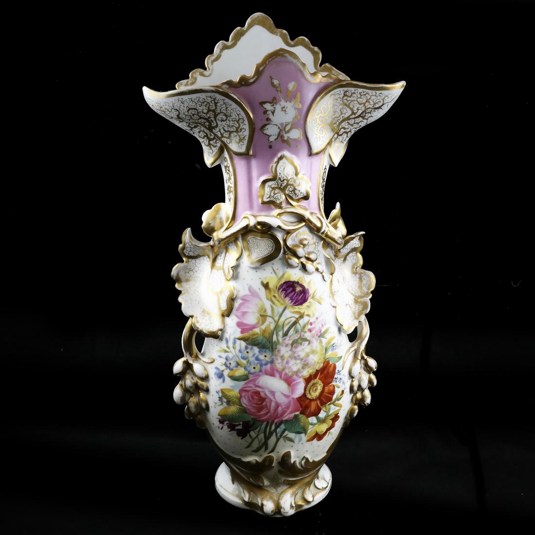 Large Paris Porcelain Vase (1 of 6)