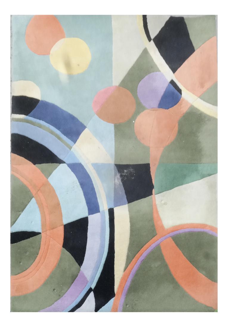 Modern Indian Art Deco Style Rug (1 of 8)