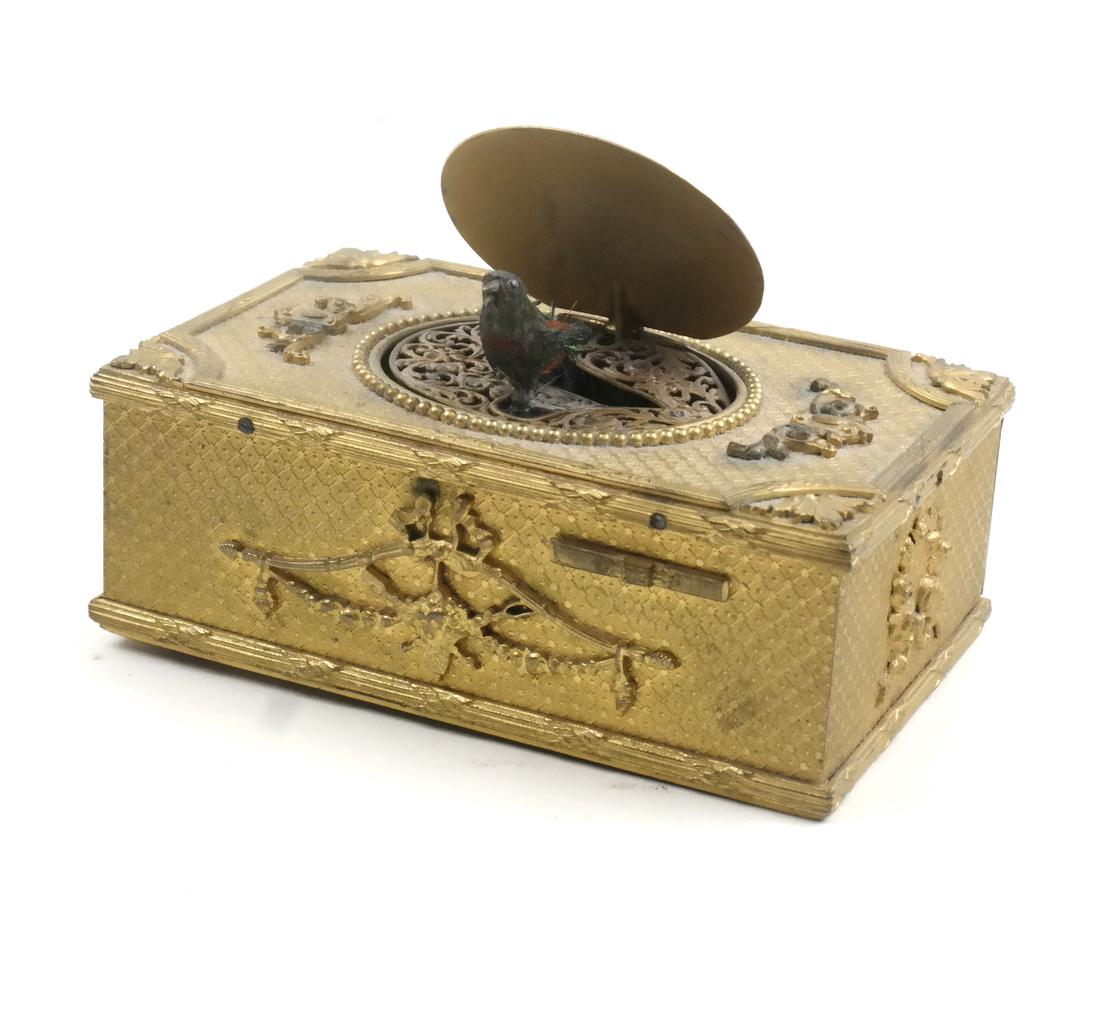 19th Century Singing Bird Box (1 of 5)