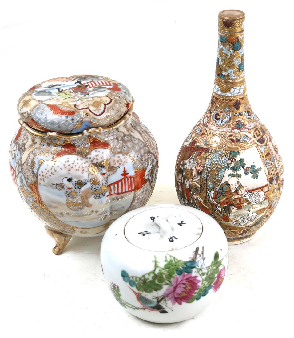 Three Various Asian Miscellaneous Vessels (1 of 8)