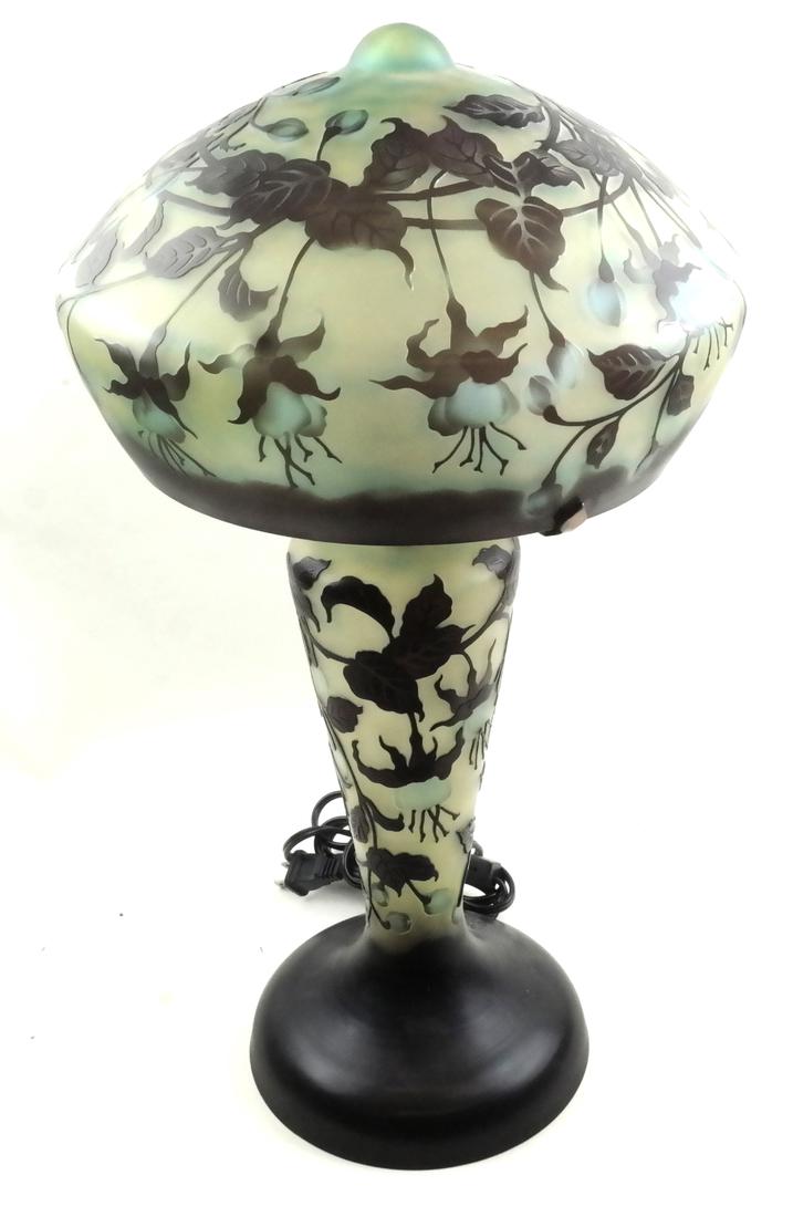 Reproduction Galle-Style Lamp (1 of 6)