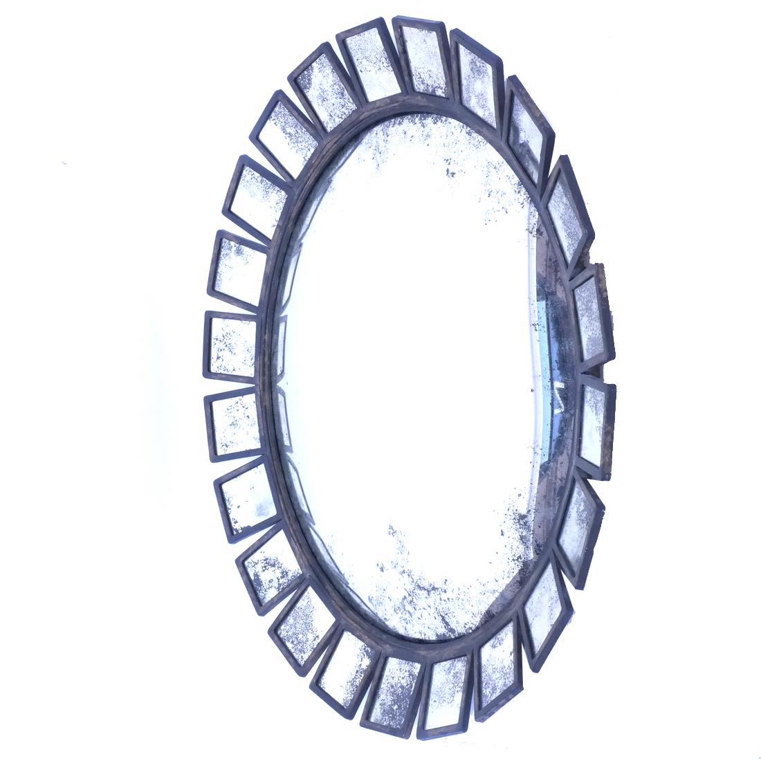 Modern Sunburst-Form Mirror (1 of 7)