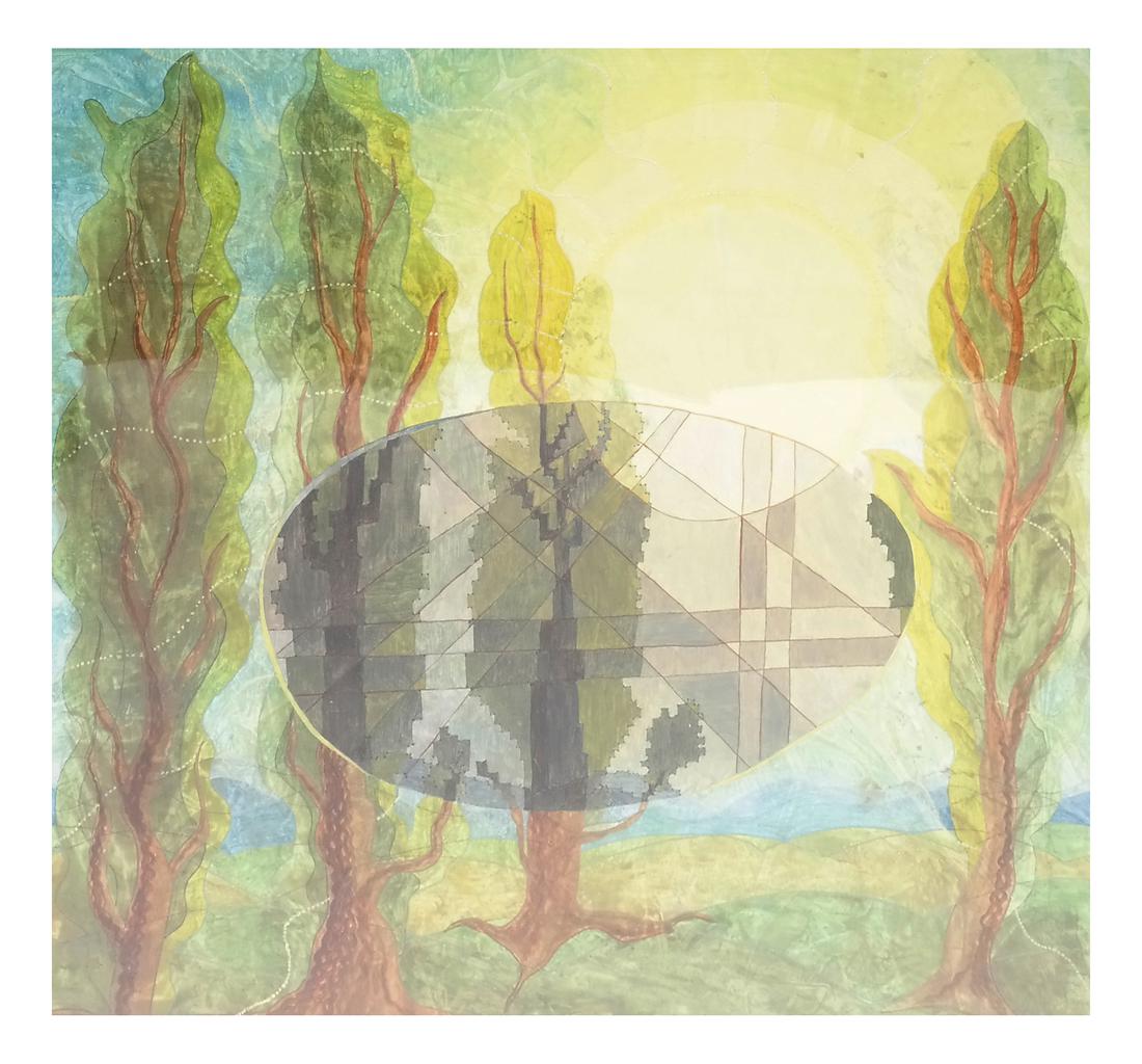 Elvic Steele Abstract, Watercolor (1 of 6)