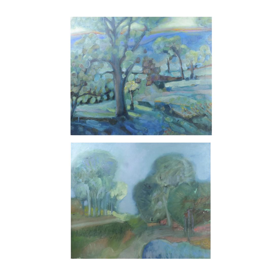 William Lyberi, Two Country Abstracts (1 of 10)