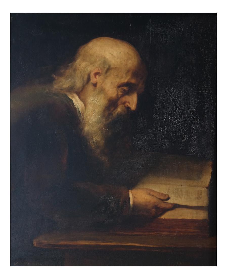 Giovanni, Old Master Portrait - Oil on Panel (1 of 6)