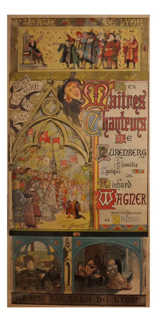 Emile Beaussier, "Les Maitres Chanteurs" Poster (1 of 6)