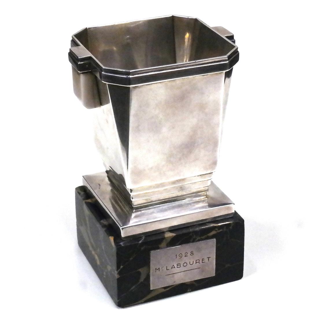 Cardielhac, Paris - Silver Vase: Cardeilhac, Paris silver vase. 10 ozt. Dimensions: 3.5" W x 3" D x 4"H; 