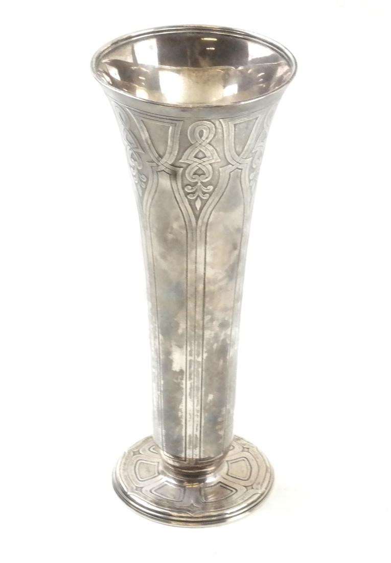 Tiffany & Co. Makers Sterling Silver Vase (1 of 5)