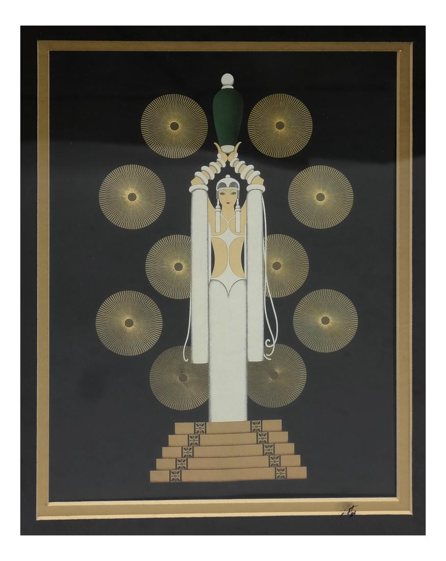 Erte, Figure and Urn - Print (1 of 5)