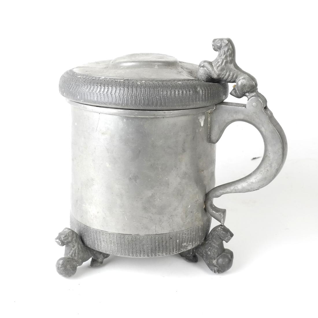 Continental Pewter Tankard (1 of 9)